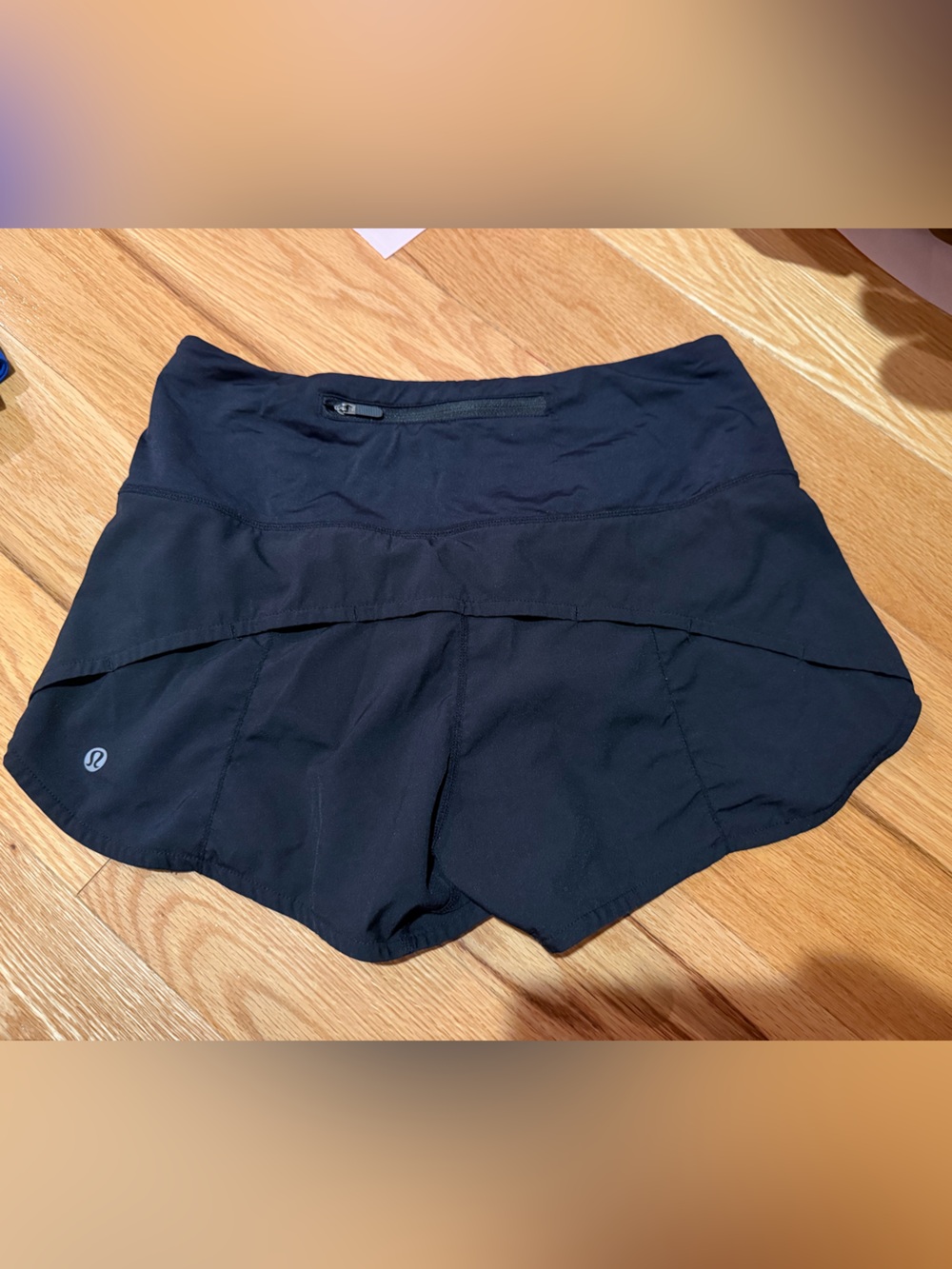 Lululemon Women’s Black Athletic Running Shorts - Size 6